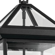Kichler 59130 Regence 2-lt 12" Outdoor Pendant - Textured Black
