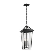 Kichler 59130 Regence 2-lt 12" Outdoor Pendant  - Textured Black