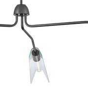 Hinkley 48303 Altman 3-lt 60" LED Chandelier - Gunmetal