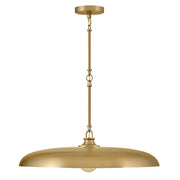 Hinkley 48165 Sadie 1-lt 24" LED Chandelier - Lacquered Brass/Lacquered Brass