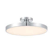 Savoy House 6-2969-1 Thayer 1-lt 20" LED Flush Mount - Chrome