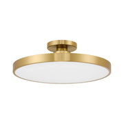 Savoy House 6-2969-1 Thayer 1-lt 20" LED Flush Mount - Warm Brass