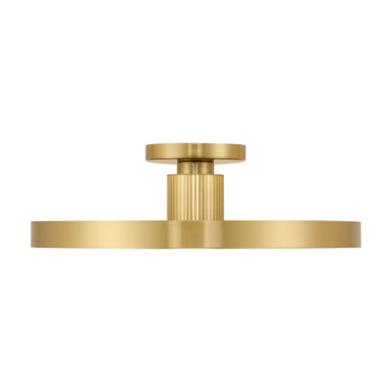 Savoy House 6-2969-1 Thayer 1-lt 20" LED Flush Mount - Warm Brass