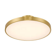 Savoy House 6-2969-1 Thayer 1-lt 20" LED Flush Mount - Warm Brass