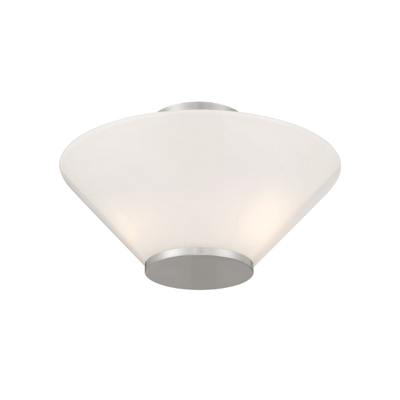 Savoy House 6-4012-3 Blair 3-lt 15" Convertible Semi-Flush/Pendant - Satin Nickel