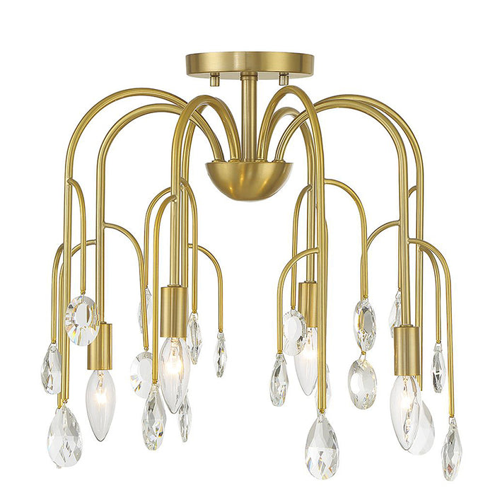 Savoy House 6-6684-4 Anholt 4-lt 17" Convertible Semi Flush