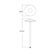 WAC 6051 Canopy 22" Tall LED Area Light