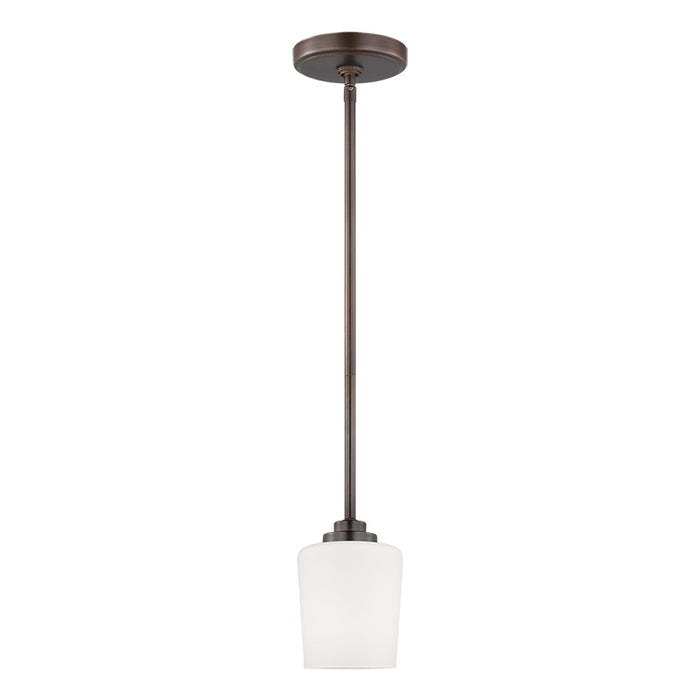 Generation 6102801 Windom 1-lt 4" Pendant