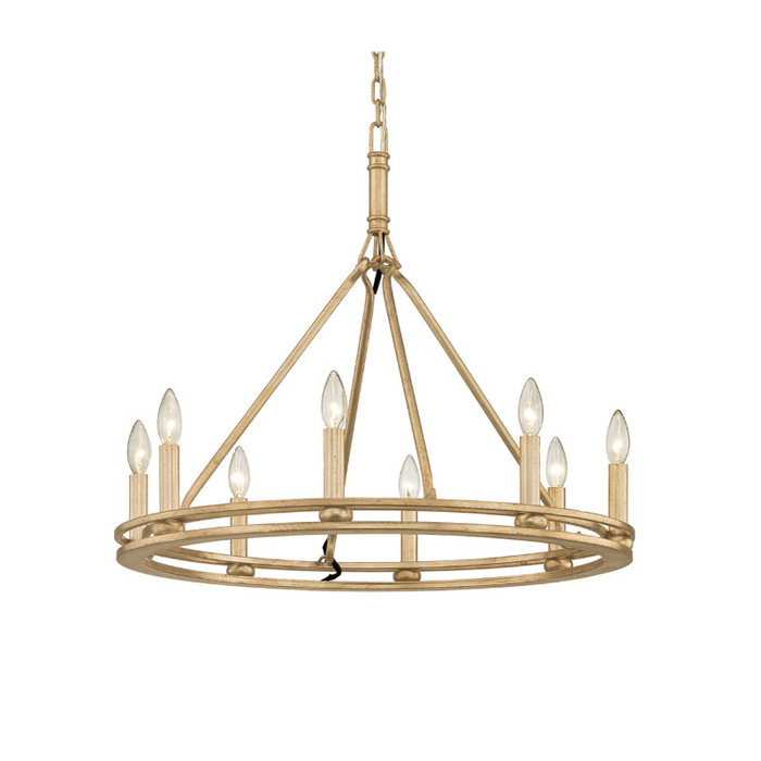 Troy Sutton 8-lt 28" Chandelier