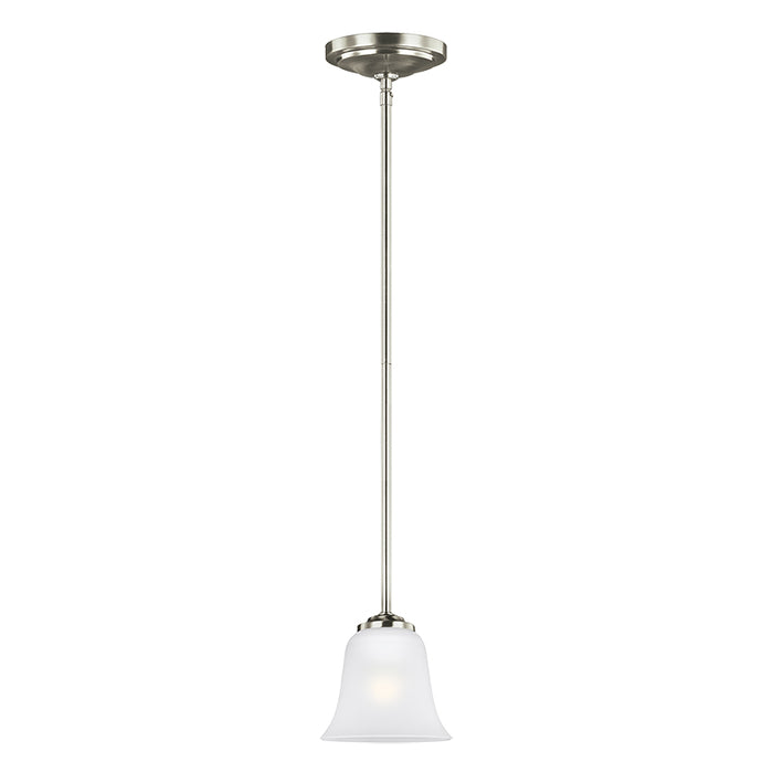 Generation 6139001EN3 Emmons 1-lt 6" LED Mini Pendant