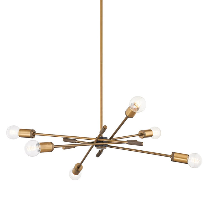 Troy F1944 Chino 6-lt 44" Chandelier