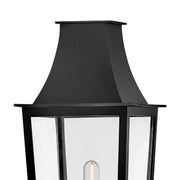 Hinkley 28891 Georgetown 1-lt 26" Tall LED Outdoor Post Top Lantern - Black