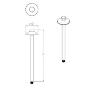 WAC 6511 Interpath 15" Tall LED Path Light