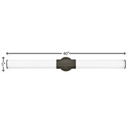 Hinkley 51154 Facet 2-lt 40" LED Vanity