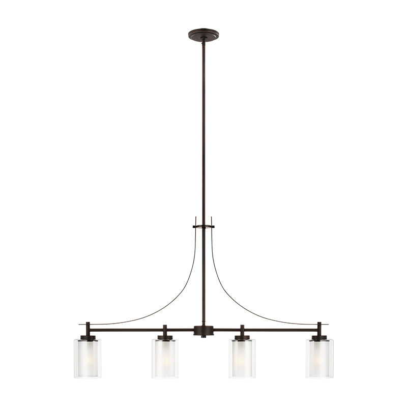 Generation 6637304 Elmwood Park 4-lt 40" Chandelier