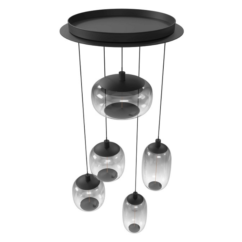 Avenue Lighting HF9175 Monaco 5-lt 20" LED Pendant