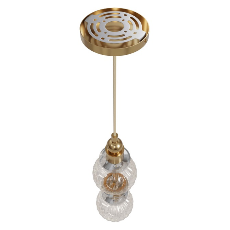 Avenue Lighting HF7902 Avra 1-lt 5" LED Pendant - Aged Brass
