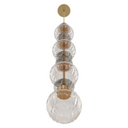 Avenue Lighting HF7904 Avra 1-lt 5" LED Pendant - Aged Brass