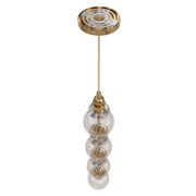 Avenue Lighting HF7904 Avra 1-lt 5" LED Pendant - Aged Brass