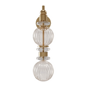 Avenue Lighting HF8902 Avra 1-lt 18" Tall LED Wall Sconce - Aged Brass
