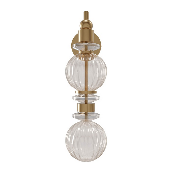 Avenue Lighting HF8902 Avra 1-lt 18" Tall LED Wall Sconce - Aged Brass