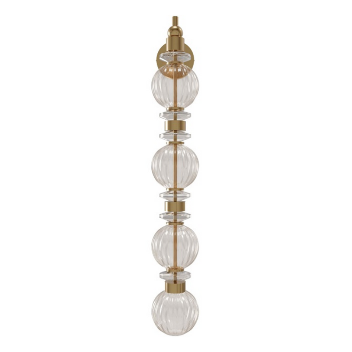 Avenue Lighting HF8904 Avra 1-lt 35" Tall LED Wall Sconce - Aged Brass