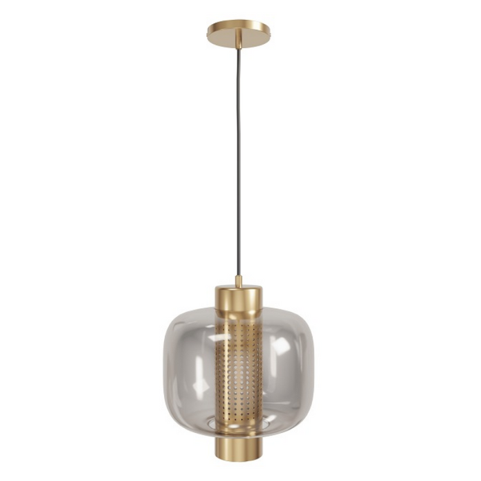 Avenue Lighting HF7810 Cosmopolitan 1-lt 9" LED Pendant - Aged Brass