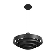 Avenue Lighting HF1952 Newport 1-lt 16" Pendant - Black