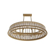 Avenue Lighting HF1927 Waldorf 16-lt 52" LED Chandelier - Aged Brass