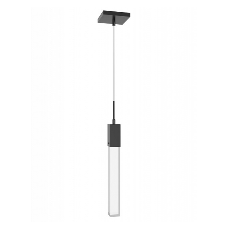 Avenue Lighting HF1901 The Original Glacier 1-lt 2" LED Pendant - Dark Bronze/Clear