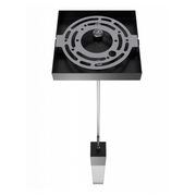 Avenue Lighting HF1901 The Original Glacier 1-lt 2" LED Pendant - Dark Bronze/Clear