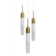 Avenue Lighting HF7403 Tribeca 3-lt 12" LED Pendant
