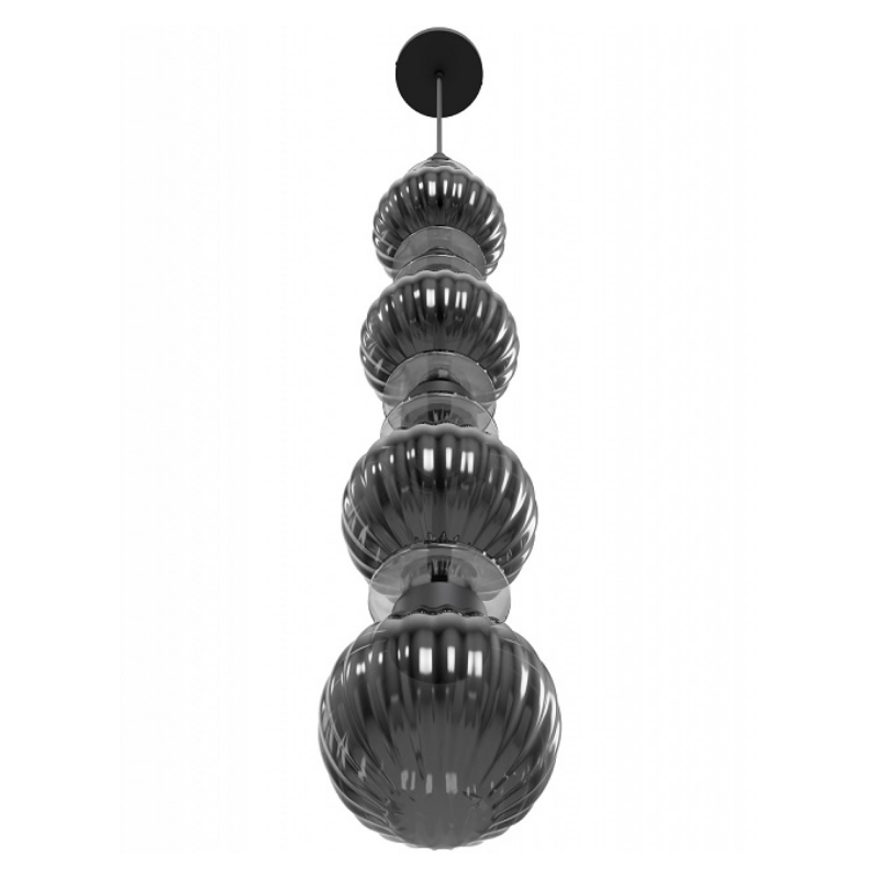 Avenue Lighting HF7904 Avra 1-lt 5" LED Pendant - Black