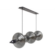 Avenue Lighting HF7977 Avra 5-lt 45" LED Pendant - Black