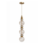 Avenue Lighting HF7903 Avra 1-lt 5" LED Pendant - Aged Brass