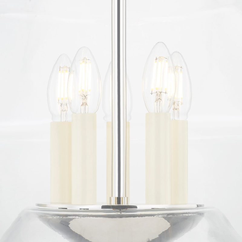 Hudson Valley 8121 Edmonton 5-lt 21" Pendant