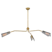Hinkley 48303 Altman 3-lt 60" LED Chandelier - Lacquered Brass