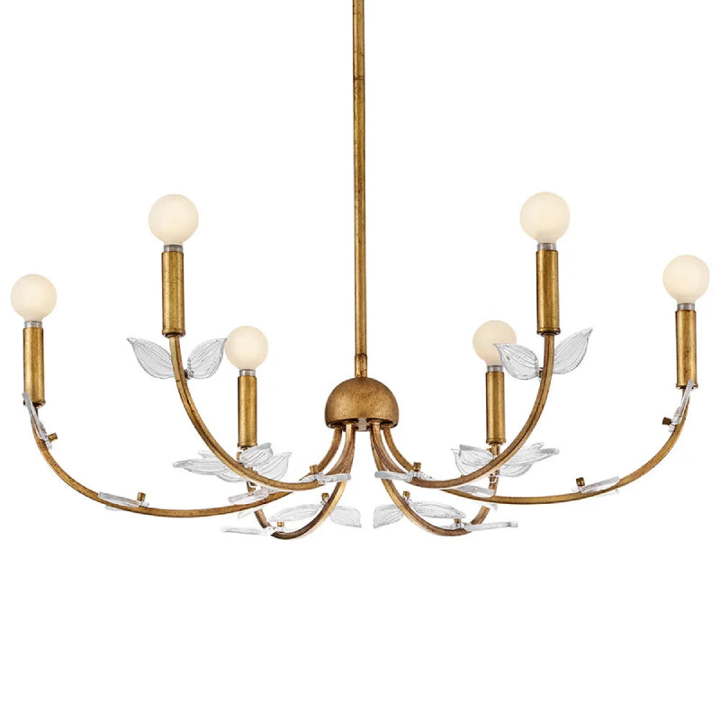 Hinkley 48286 Aliso 6-lt 30" LED Chandelier