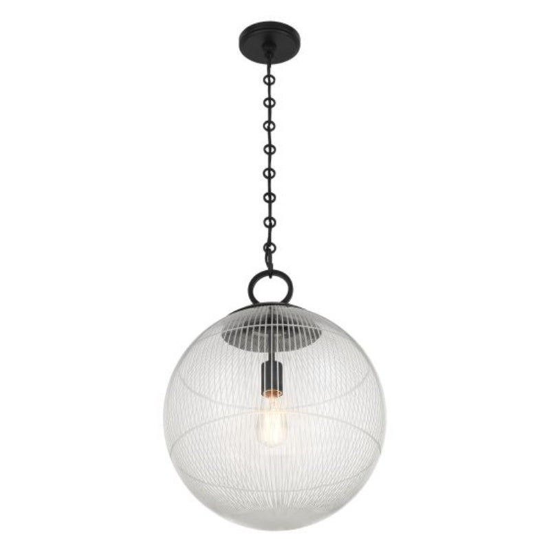 Savoy House 7-1840-1 Cabot 1-lt 16" Pendant - Matte Black