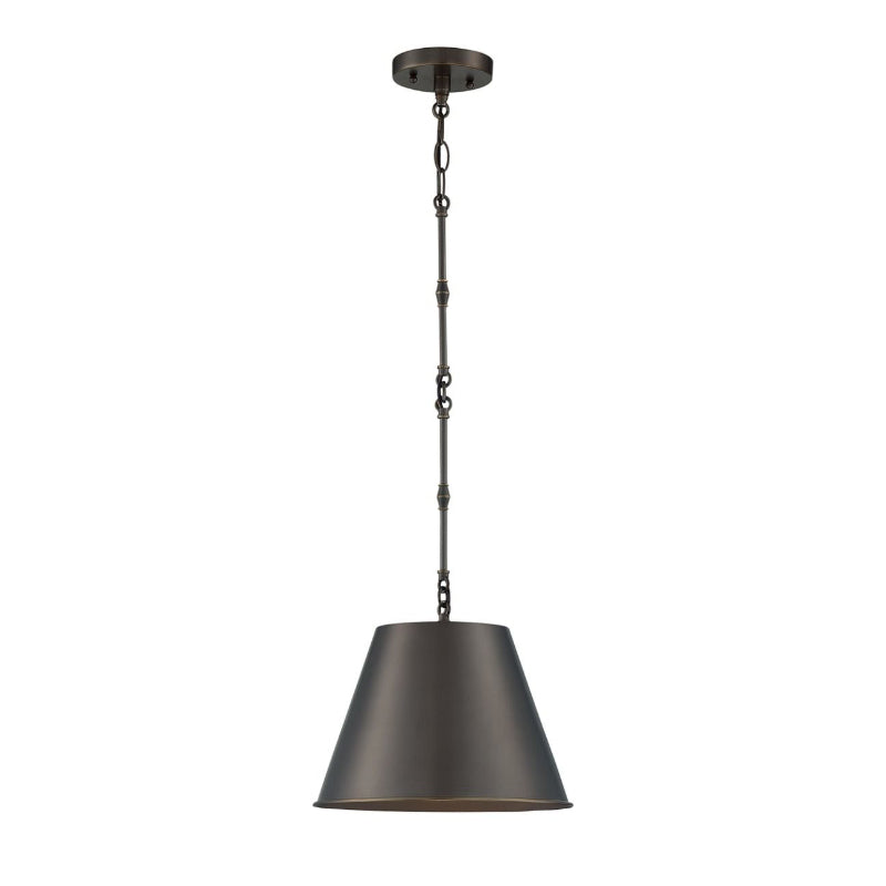 Savoy House 7-232-1 Alden 1-lt 12" Pendant-Old Bronze