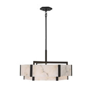 Savoy House 7-2333-6 Orleans 6-lt 24" Pendant - Black Cashmere