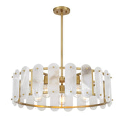 Savoy House 7-2911-5 Antolini 5-lt 29" Pendant - Warm Brass