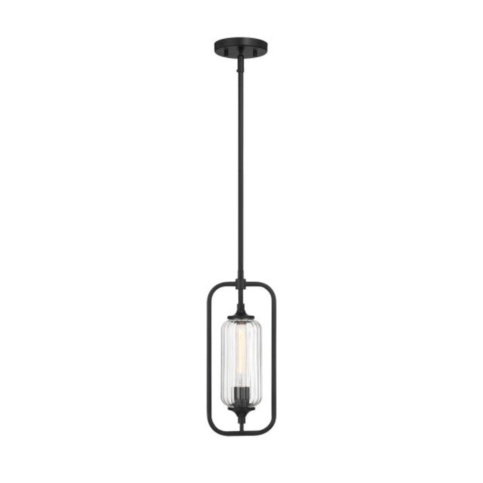 Savoy House 7-3022-1 Holton 1-lt 7" Mini Pendant - Matte Black