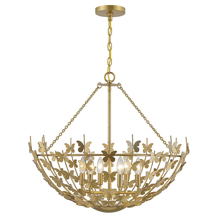 Savoy House 7-4199-6 Birch 6-lt 28" Pendant