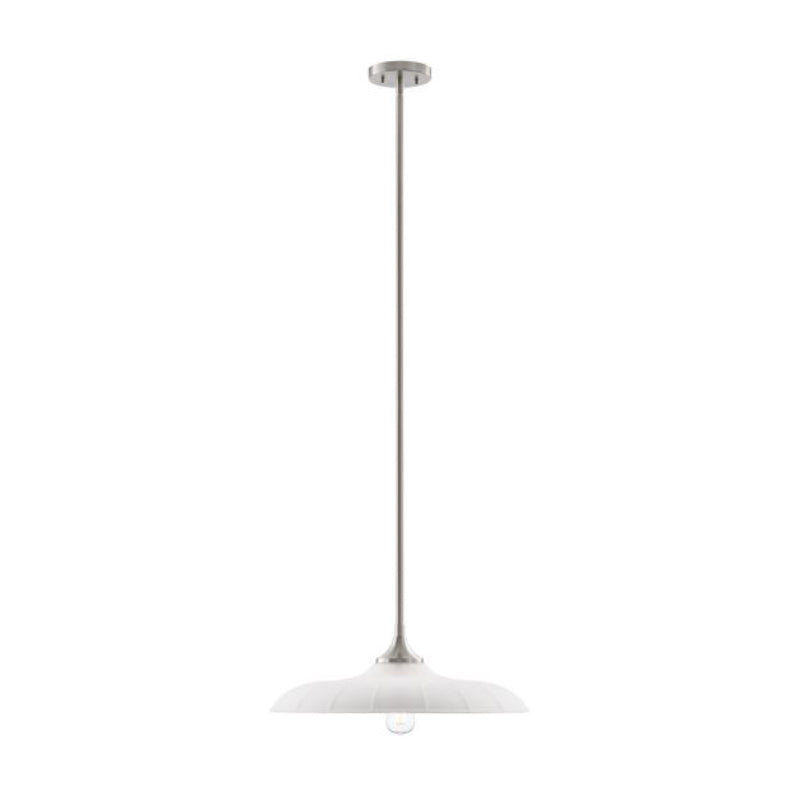 Savoy House 7-4286-1 Hadley 1-lt 20" Pendant - Satin Nickel