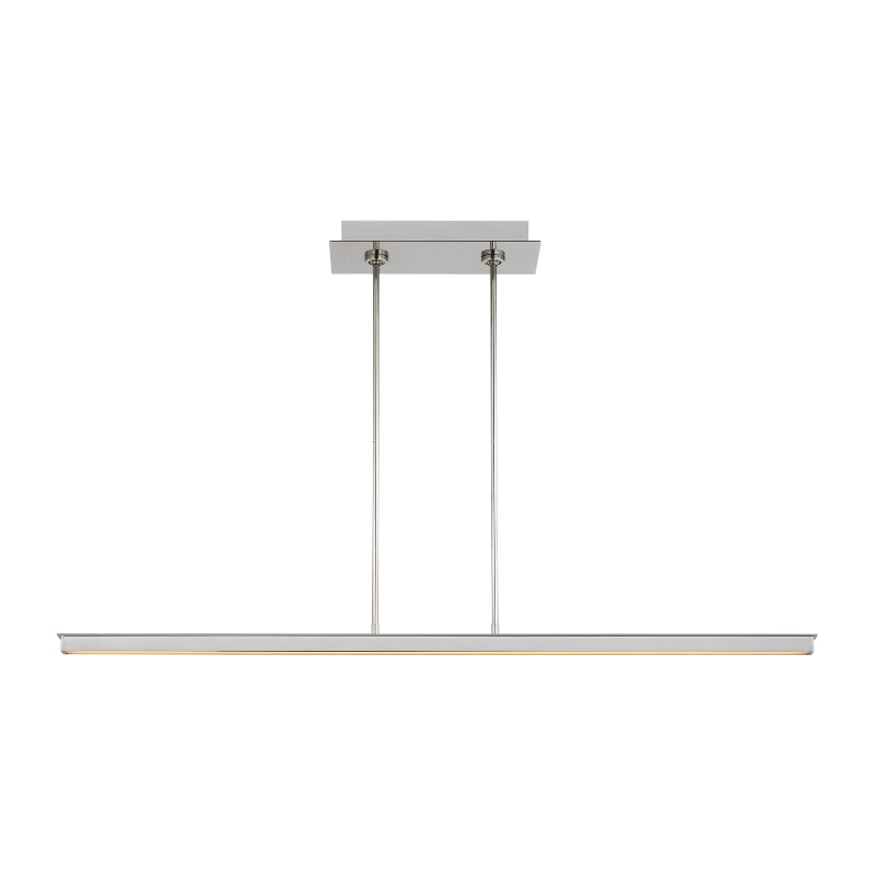 Tech 700LSSTG48 Stagger 1-lt 47" LED Linear Suspension - Polished Stainless Steel