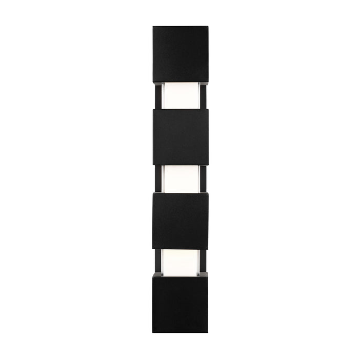 Tech 700OWSQGE92724 Leagan 1-lt 24" Tall LED Outdoor Wall Sconce