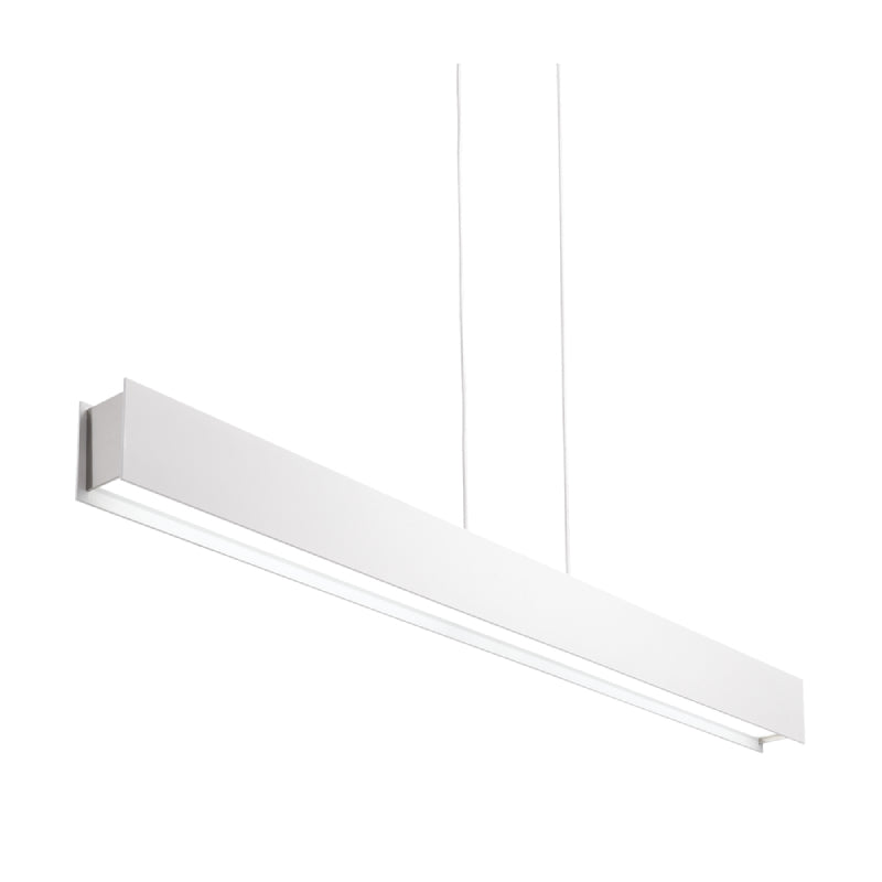 Visual Comfort 700LSVAN-LED93 Vandor 50" LED Linear Suspension - 3000K White Rubberized