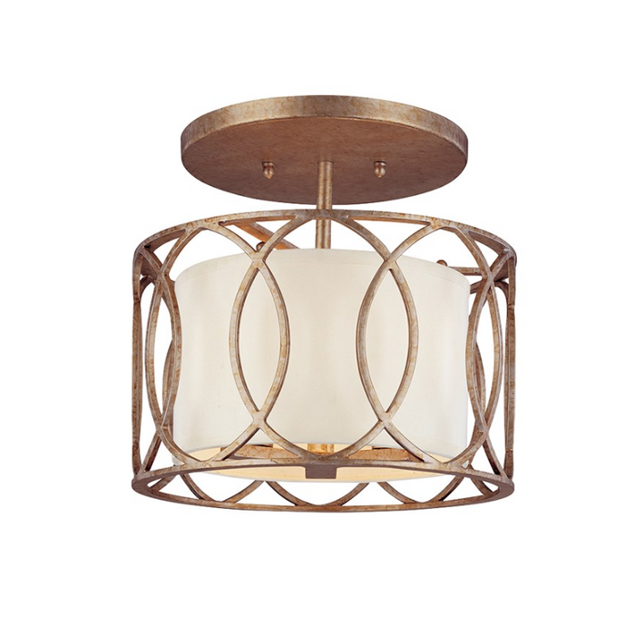 Troy C1283 Sausalito 3-lt 12" Semi-Flush