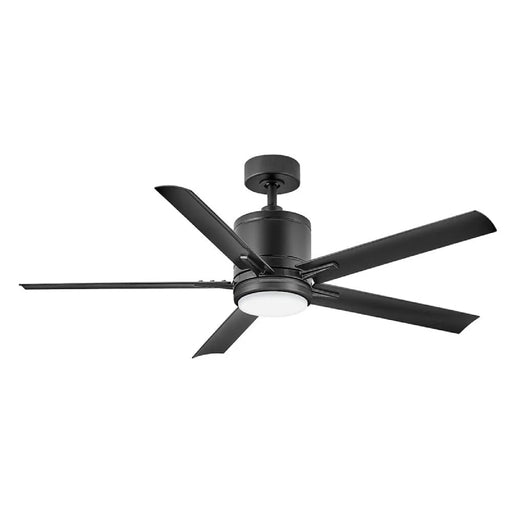 Hinkley 907052 Vail 52" Indoor/Outdoor Smart Ceiling Fan with LED Light Kit - Matte Black